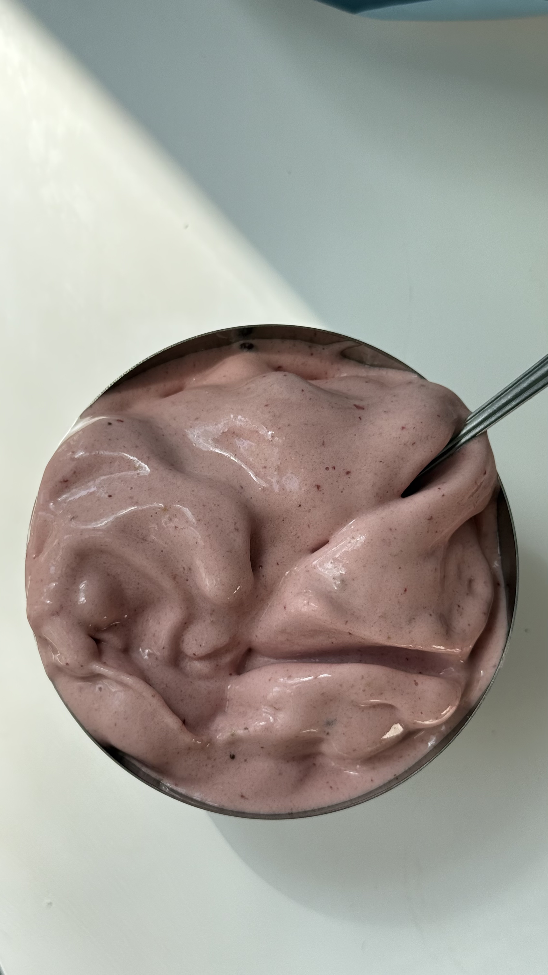Nice cream protéinée aux fraises