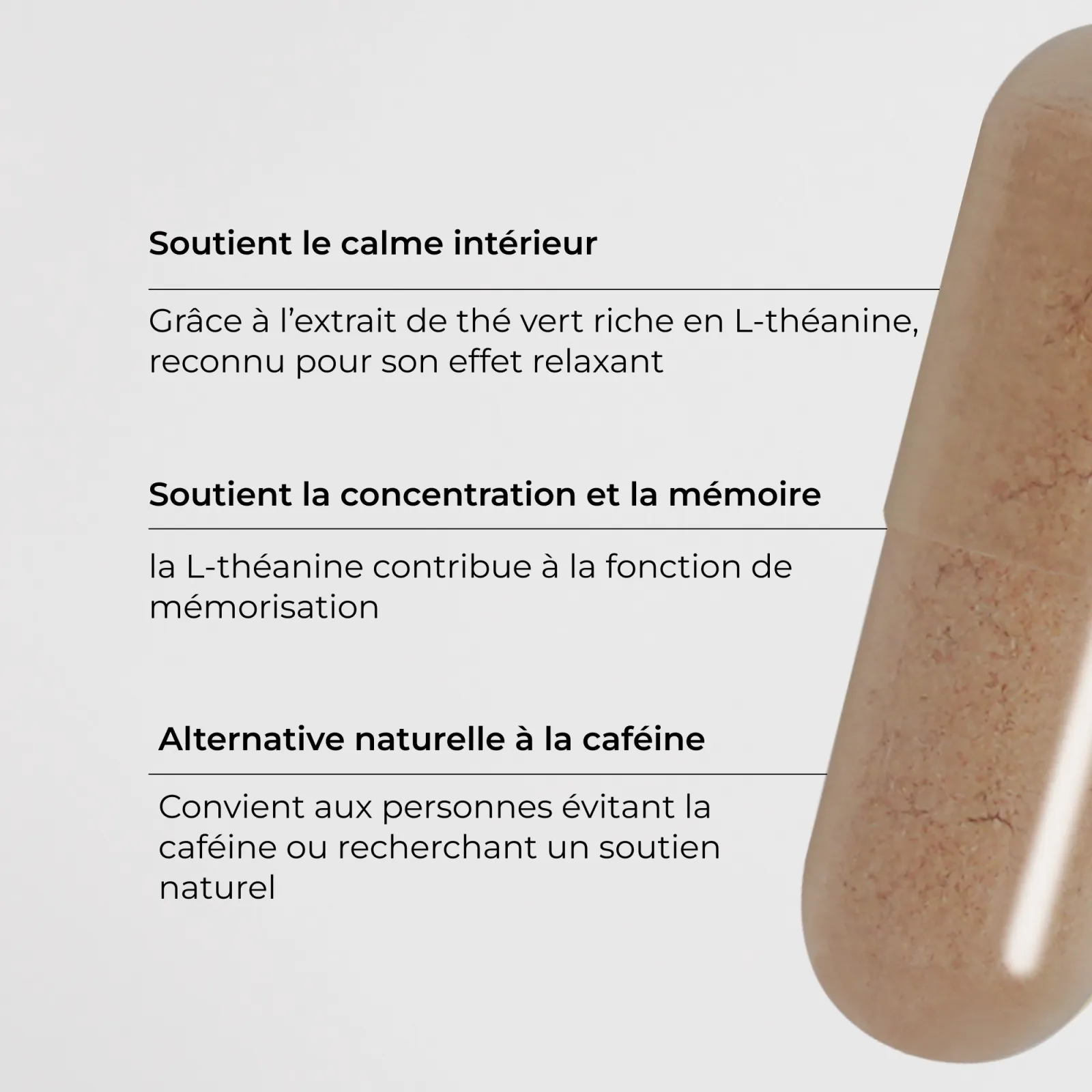 L-Theanine - 60 capsules